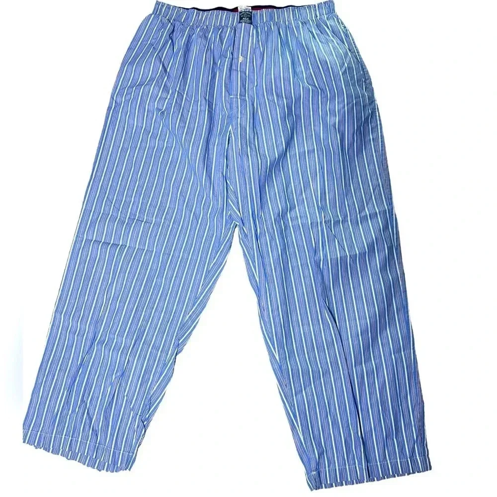 Polo Ralph Lauren Men’s XL Blue Stripe Cotton Pajama Pants